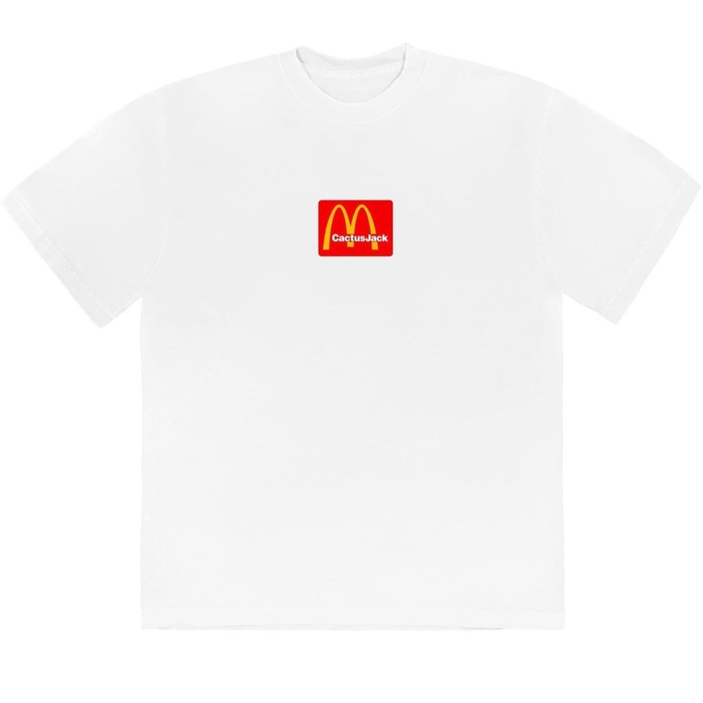 New✨Travis Scott x Mcdonalds Cactus Jack T-Shirt
